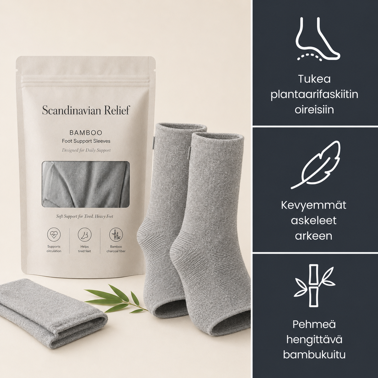 Premium Bamboo Support Socks
